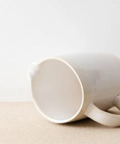 Creative Co Op Carrie Ceramic Pitcher New