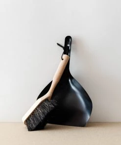 Bloomingville Brush And Metal Dust Pan New