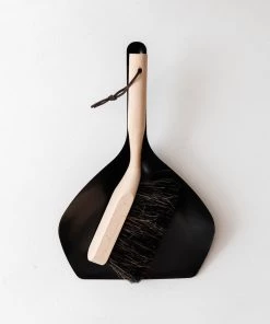 Bloomingville Brush And Metal Dust Pan New