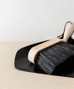 Bloomingville Brush And Metal Dust Pan New