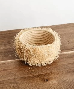 Kazi New Jorja Fringe Round Baskets