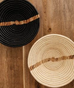 Lone Fox Indra Hand Woven Striped Bowl Best Sellers