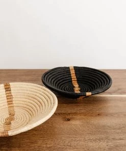 Lone Fox Indra Hand Woven Striped Bowl Best Sellers