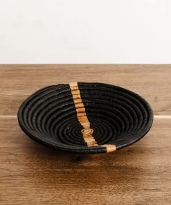 Lone Fox Indra Hand Woven Striped Bowl Best Sellers