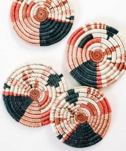 Lone Fox Coral Bomba Coasters New