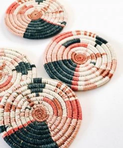 Lone Fox Coral Bomba Coasters New