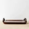 47th & Main Gracie Wood Tray W/ Handles Best Sellers
