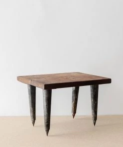 47th & Main Antique Wood + Metal Riser New 9 47th & Main Antique Wood + Metal Riser New