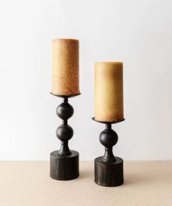 47th & Main Ira Candle Holders