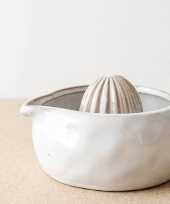 47th & Main Dimpled Ceramic Citrus Juicer 8 47th & Main Dimpled Ceramic Citrus Juicer
