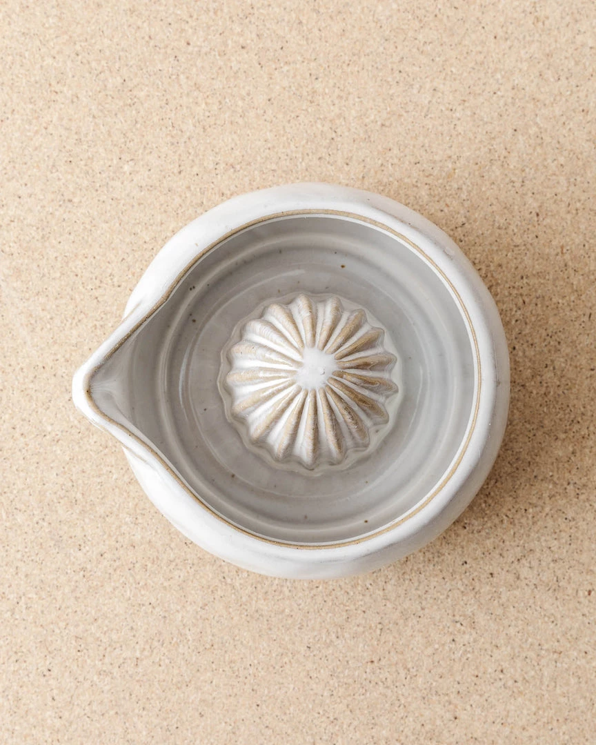 47th & Main Dimpled Ceramic Citrus Juicer 6 47th & Main Dimpled Ceramic Citrus Juicer