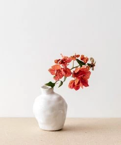 47th & Main Dimpled Ceramic Bud Vase New