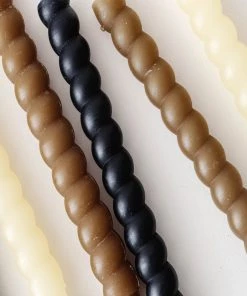 Creative Co Op New Twisted Rope Taper Candles