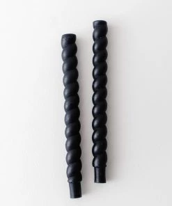 Creative Co Op New Twisted Rope Taper Candles