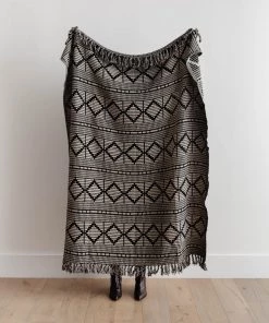 Bloomingville New Oswald Reversable Recycled Cotton Throw