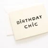 Lone Fox New Birthday Chic Card
