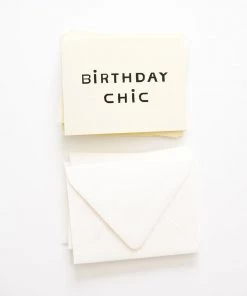 Lone Fox New Birthday Chic Card