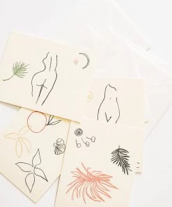 Lone Fox New Fauna Notecard Set
