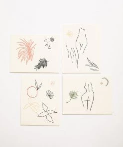 Lone Fox New Fauna Notecard Set