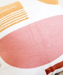 Lone Fox Layla Embroidered Pillow Cover New