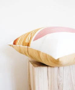 Lone Fox Layla Embroidered Pillow Cover New