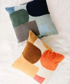 Lone Fox Canyon Block Pillow Cover