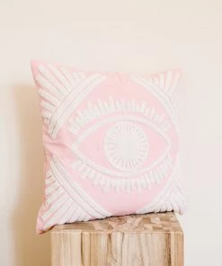 Lone Fox Drinda Tufted Pillow Cover New