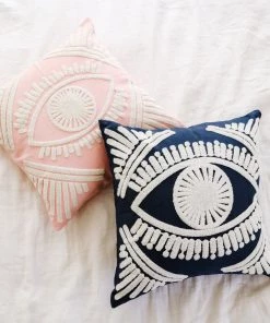 Lone Fox Drinda Tufted Pillow Cover New