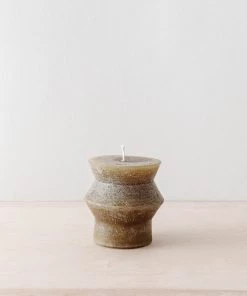 Creative Co Op Olive Totem Pillar Candles 14 Creative Co Op Olive Totem Pillar Candles