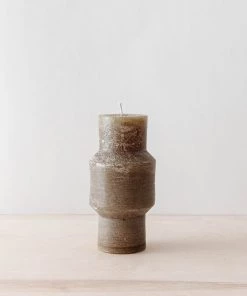 Creative Co Op Olive Totem Pillar Candles 15 Creative Co Op Olive Totem Pillar Candles