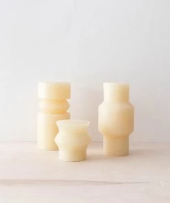 Creative Co Op New Ivory Totem Pillar Candles