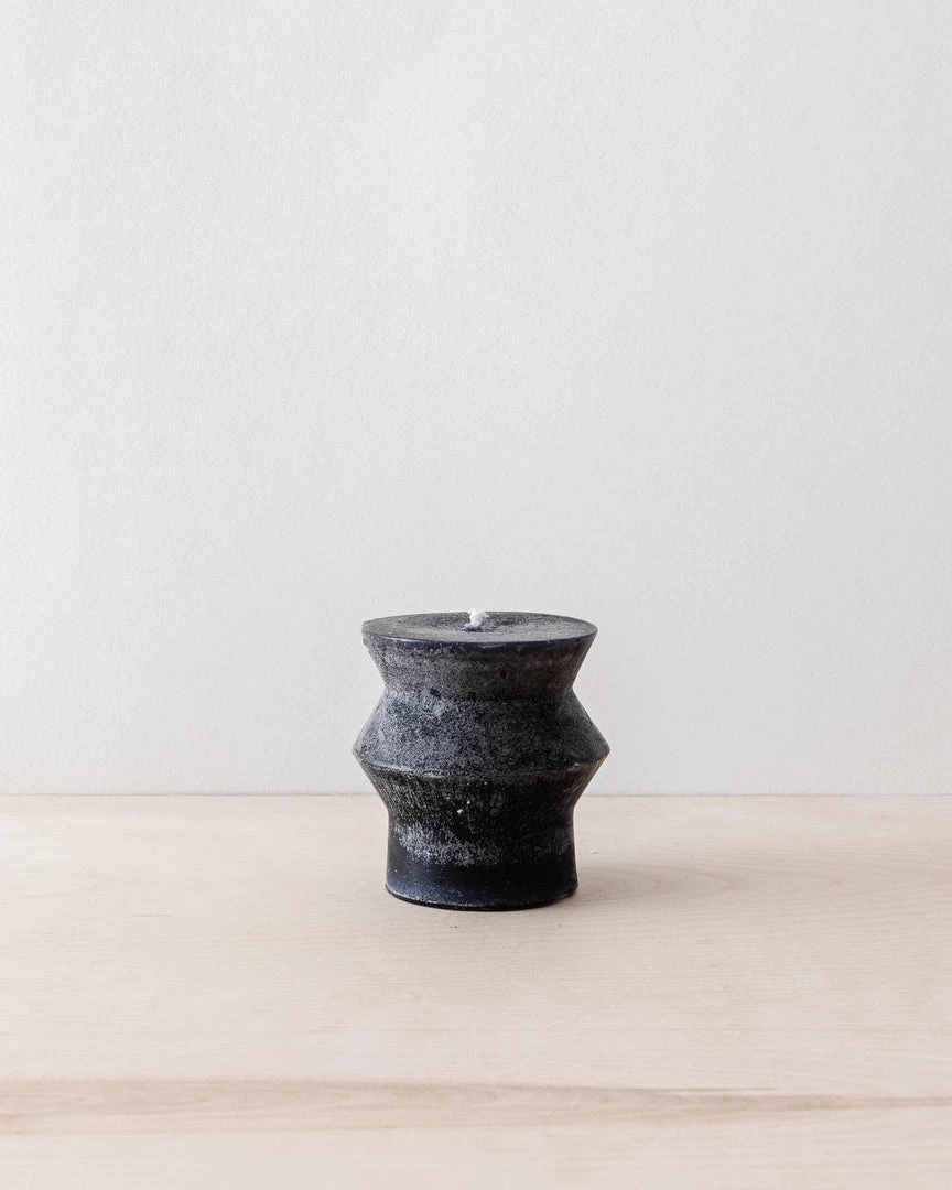 Creative Co Op Black Totem Pillar Candles New 6 Creative Co Op Black Totem Pillar Candles New