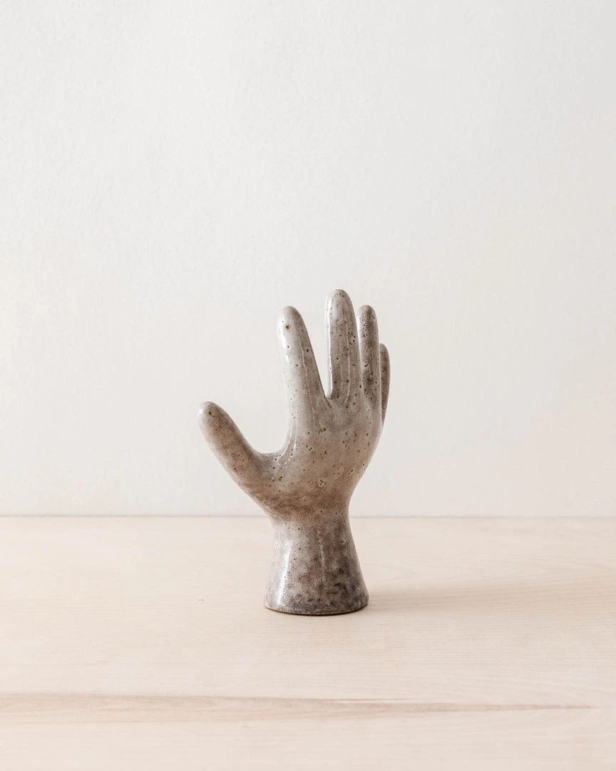 Bloomingville Stoneware Hand Ring Holder 4 Bloomingville Stoneware Hand Ring Holder