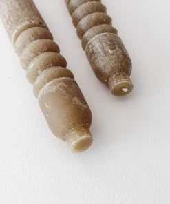 Creative Co Op Totem Taper Candles (Set Of 2)