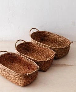47th & Main New Oval Seagrass Baskets (Set Of 3)