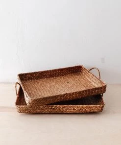 47th & Main Seagrass Trays (Set Of 2)