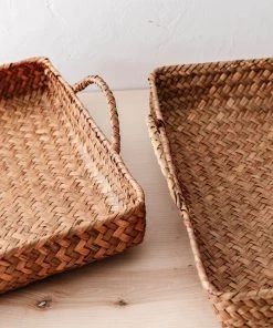 47th & Main Seagrass Trays (Set Of 2)