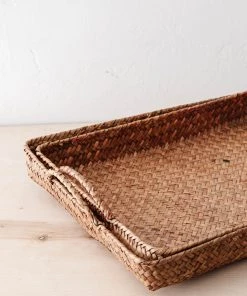 47th & Main Seagrass Trays (Set Of 2) 7 47th & Main Seagrass Trays (Set Of 2)