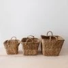 47th & Main Rhyes Seagrass Baskets (Set Of 3) New