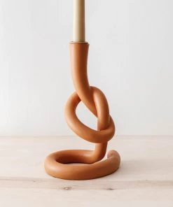 Bloomingville New Knotted Resin Taper Holder