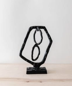 Creative Co Op Cast Iron Figure 8 Sculpture