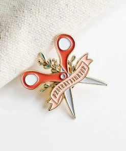 Lone Fox ProCRAFTinator Enamel Pin New