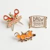 Lone Fox Enamel Pin Set