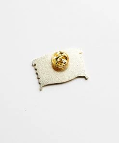 Lone Fox Drew It Yourself Enamel Pin New