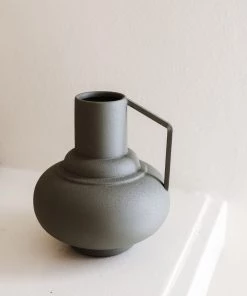 Lone Fox Best Sellers Colby Metal Sage Vase