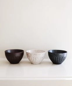 Lone Fox Skyler Stoneware Ice Cream Bowls