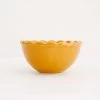 Lone Fox Emery Scalloped Bowl New