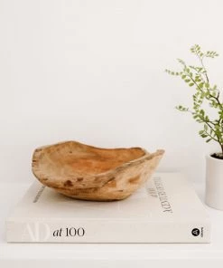 Lone Fox Gibson Organic Wood Bowl