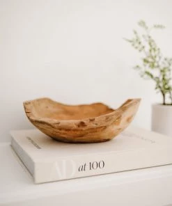 Lone Fox Gibson Organic Wood Bowl