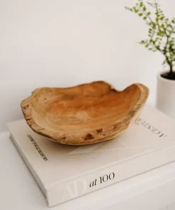 Lone Fox Gibson Organic Wood Bowl